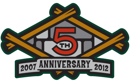Great Lakes Loons 2012 Anniversary Logo v3 iron on heat transfer